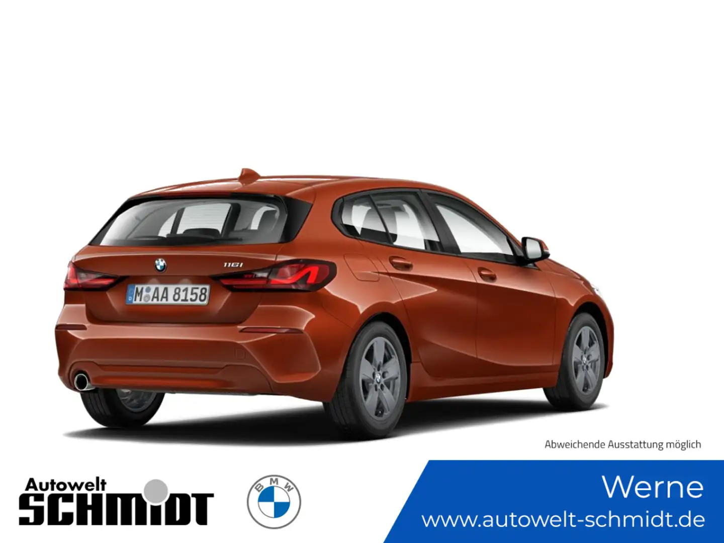 BMW 116 i Advantage Klimaaut. PDC Aut. Heckkl. Pomarańczowy - 2
