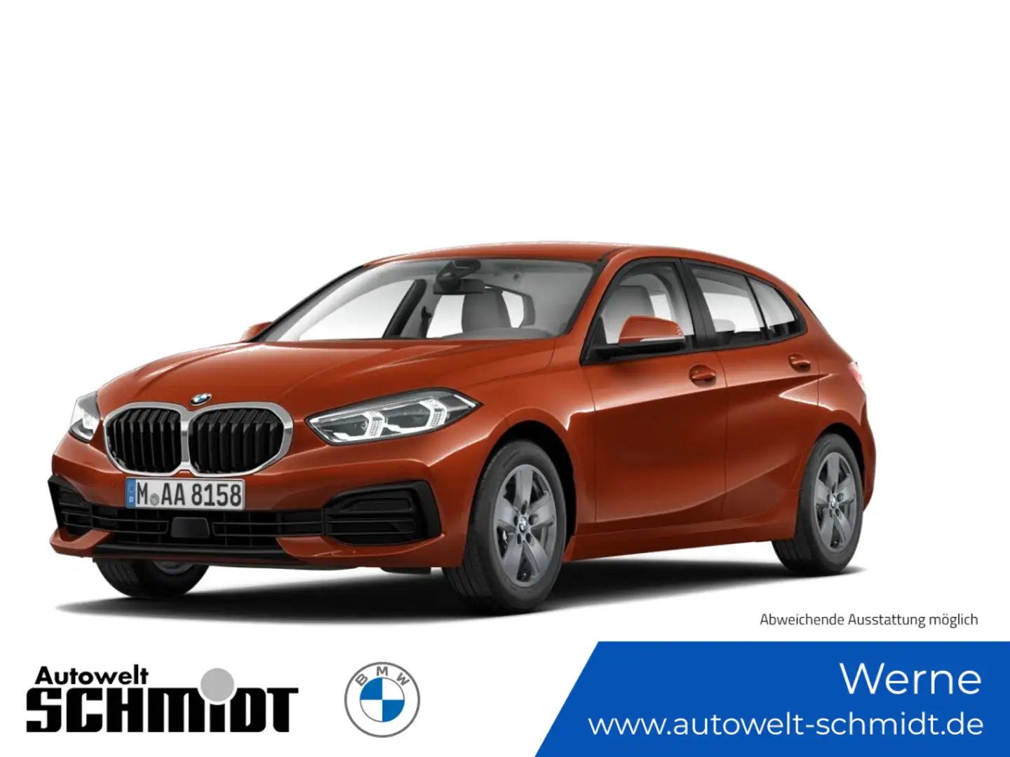 BMW 116 i Advantage Klimaaut. PDC Aut. Heckkl. Pomarańczowy - 1