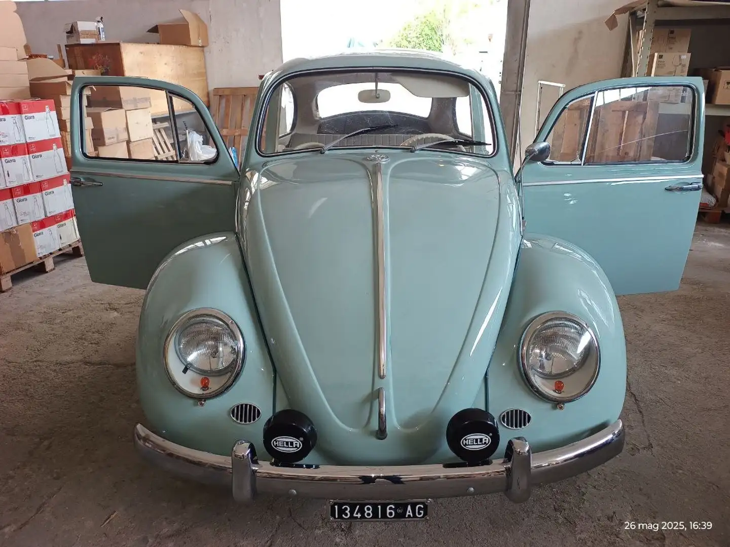 Volkswagen Maggiolino Blauw - 1