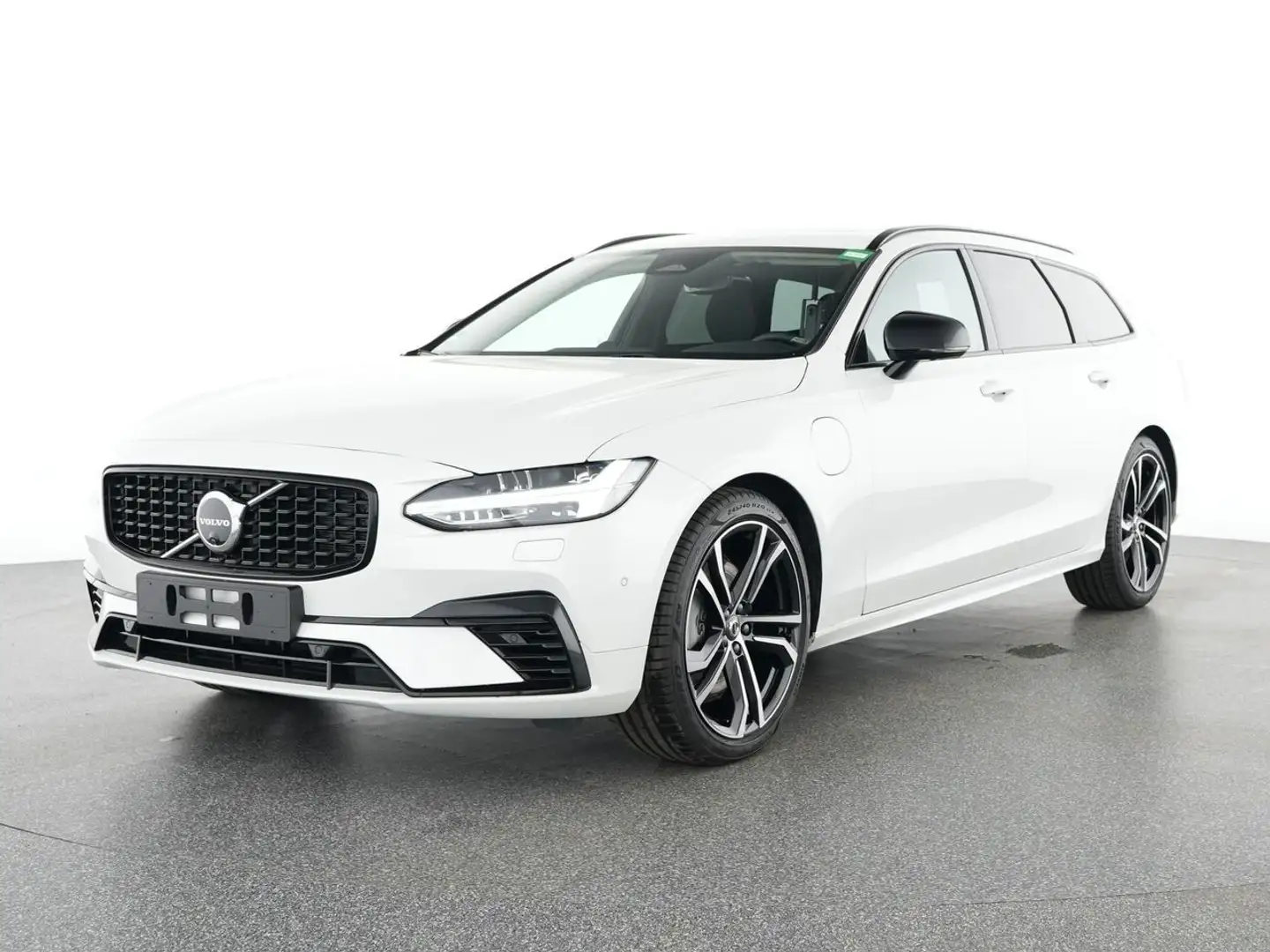 Volvo V90 T8 Ultra Dark Recharge Plug-In Hybrid AWD Blanc - 1