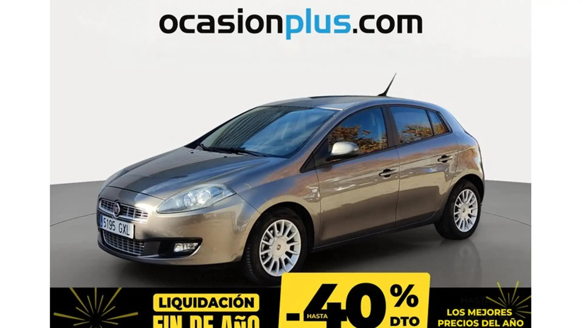 Fiat Bravo 1.4 Dynamic Gris - 1