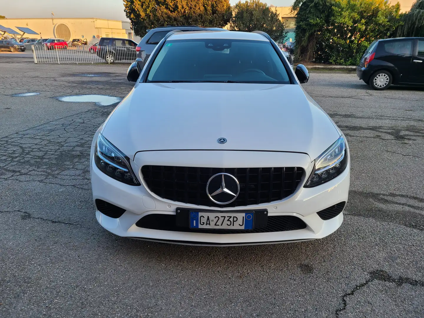 Mercedes-Benz C 180 Classe C 1.6 diesel Premium automatico anno 2020 Bianco - 2
