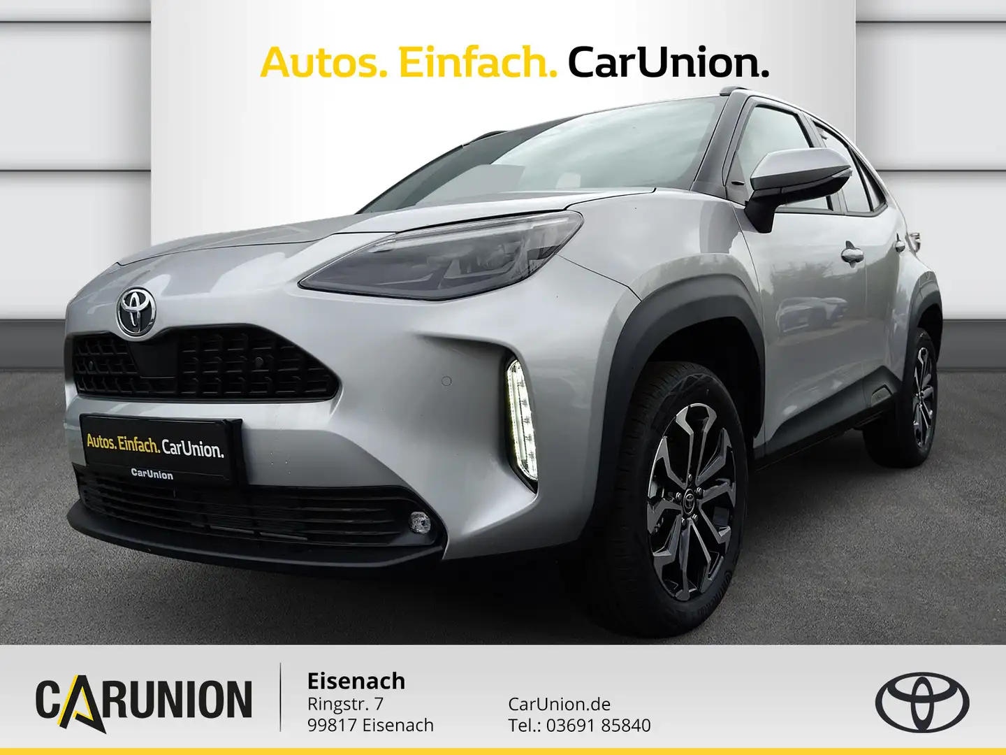 Toyota Yaris Cross - 1,5 l/ Teamplayer Silber - 1