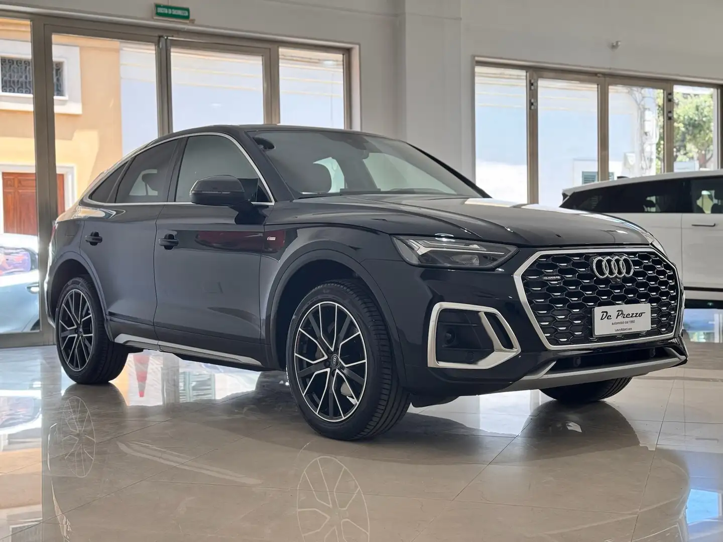 Audi Q5 Q5 Sportback 40 2.0tdi mhev SlinePlus quattro Nero - 1