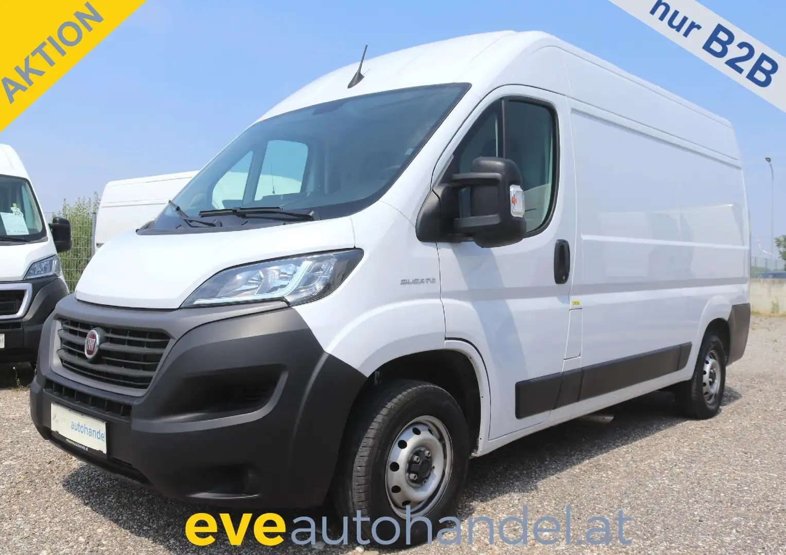 Fiat Ducato L2H2 Kasten KAMERA NAVI LED TEL KLIMA TEMP Blanc - 1