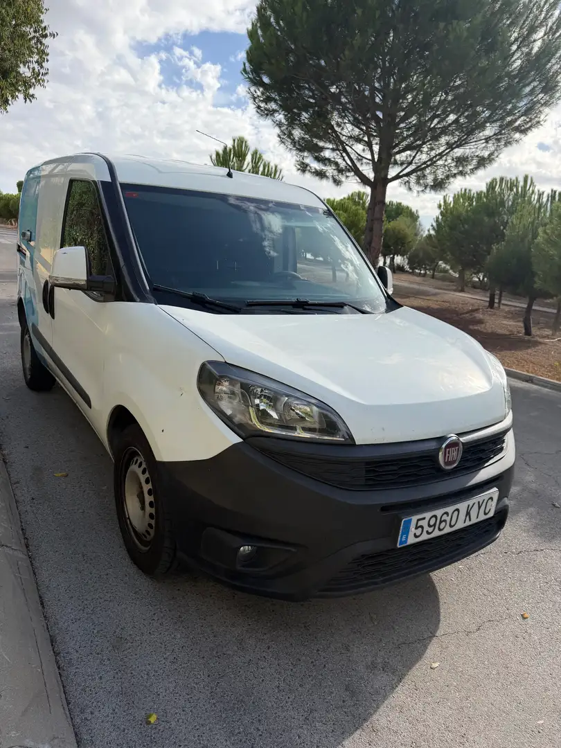 Fiat Doblo Dobló Cargo 1.4 Base Maxi Base Blanco - 1