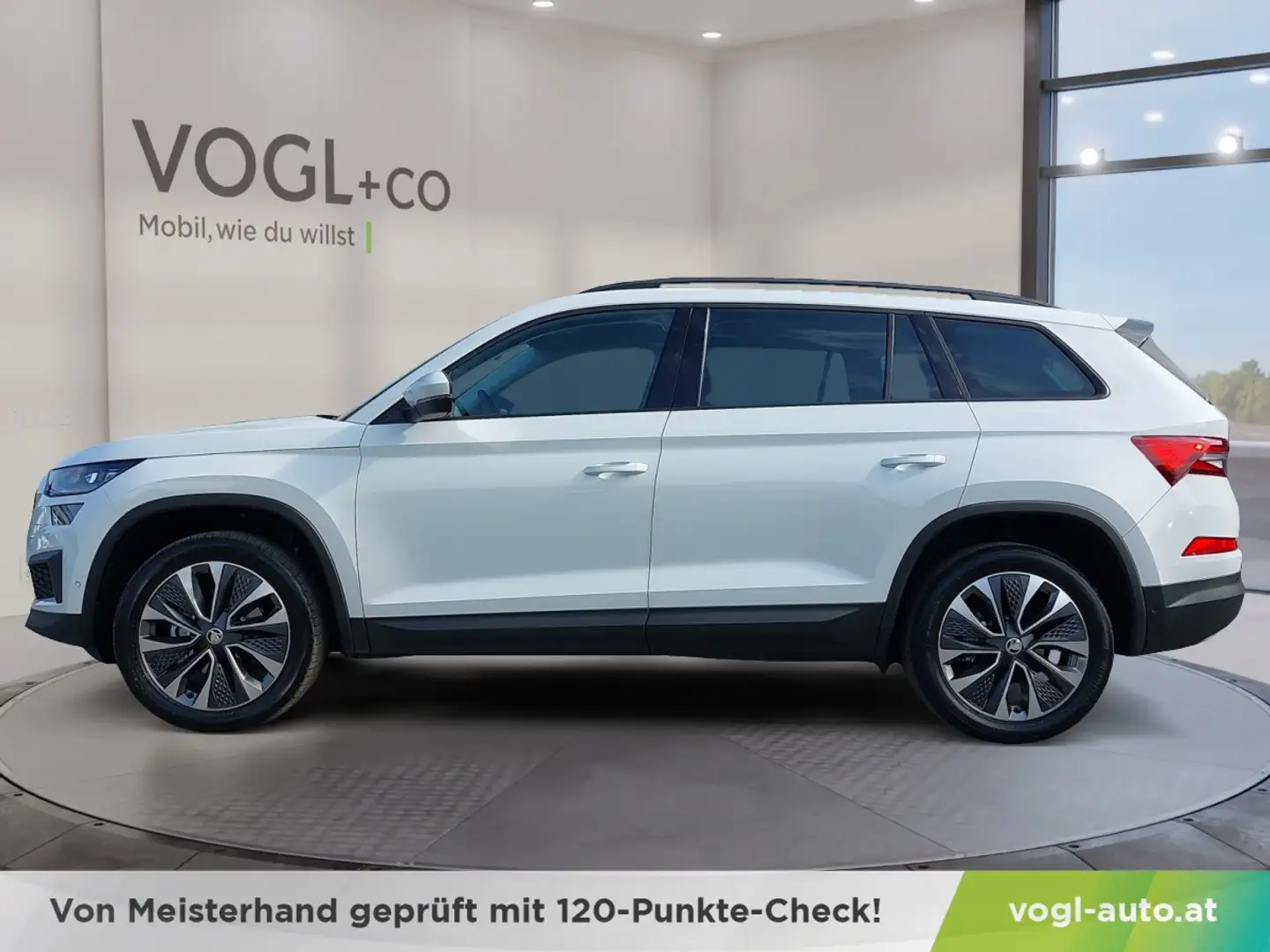Skoda Kodiaq 2.0 TDI SCR 4x4 Ambition SC DSG Weiß - 2