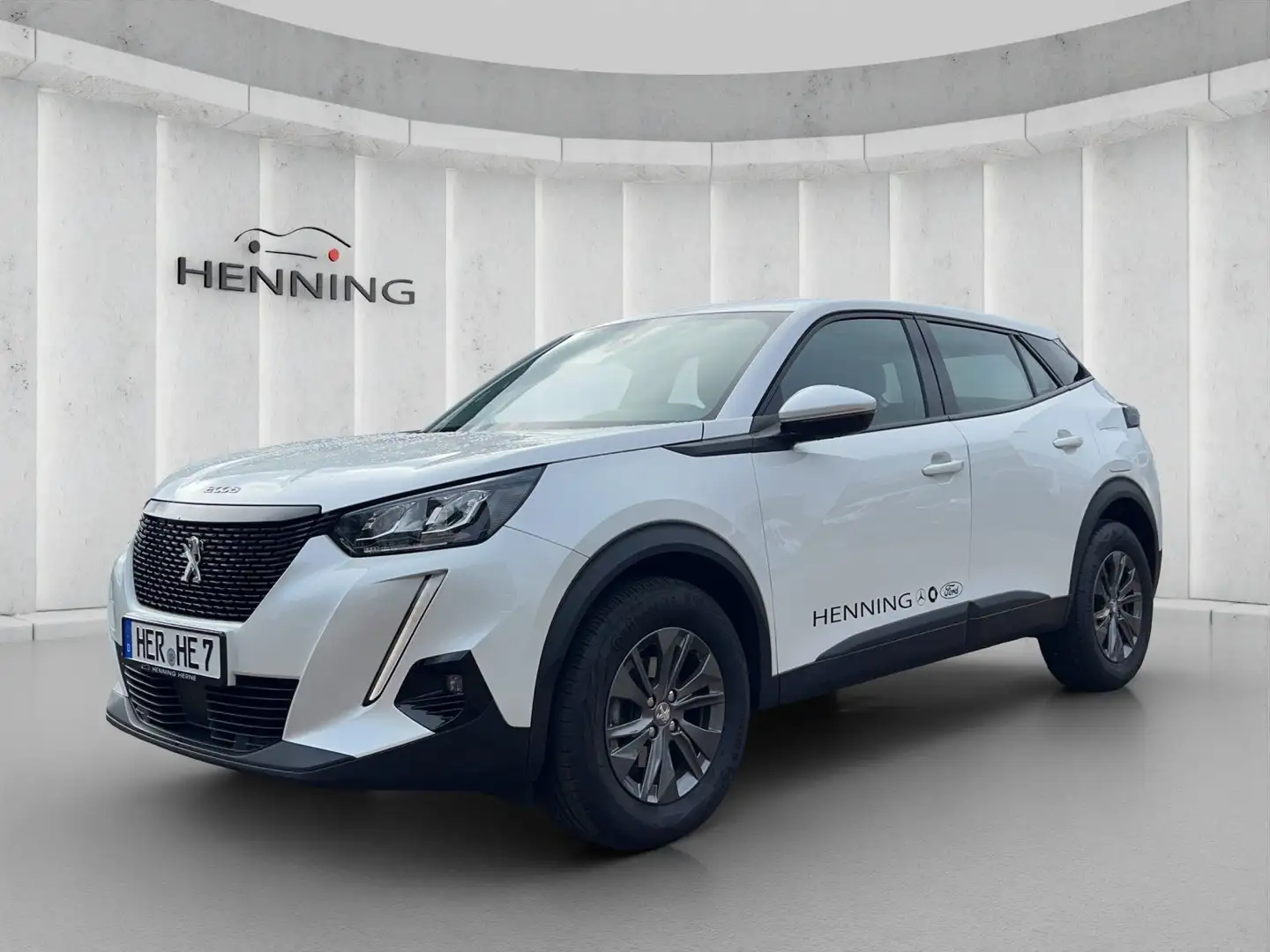 Peugeot 2008 1.2 PureTech 130 Active Pack Automatik Kame Weiß - 1