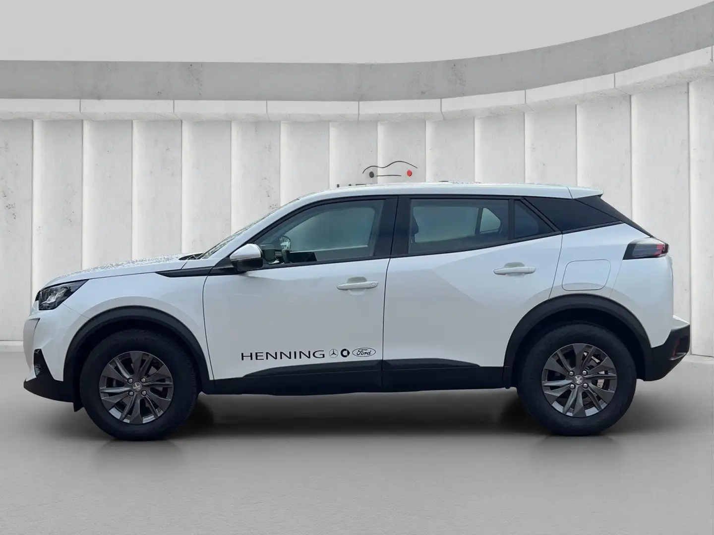 Peugeot 2008 1.2 PureTech 130 Active Pack Automatik Kame Weiß - 2