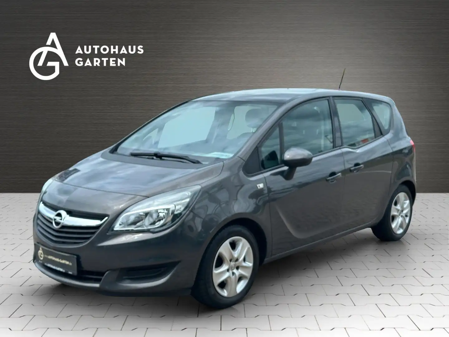 Opel Meriva B 1.4 Turbo Edition 2.Hand Scheckheft Grau - 1