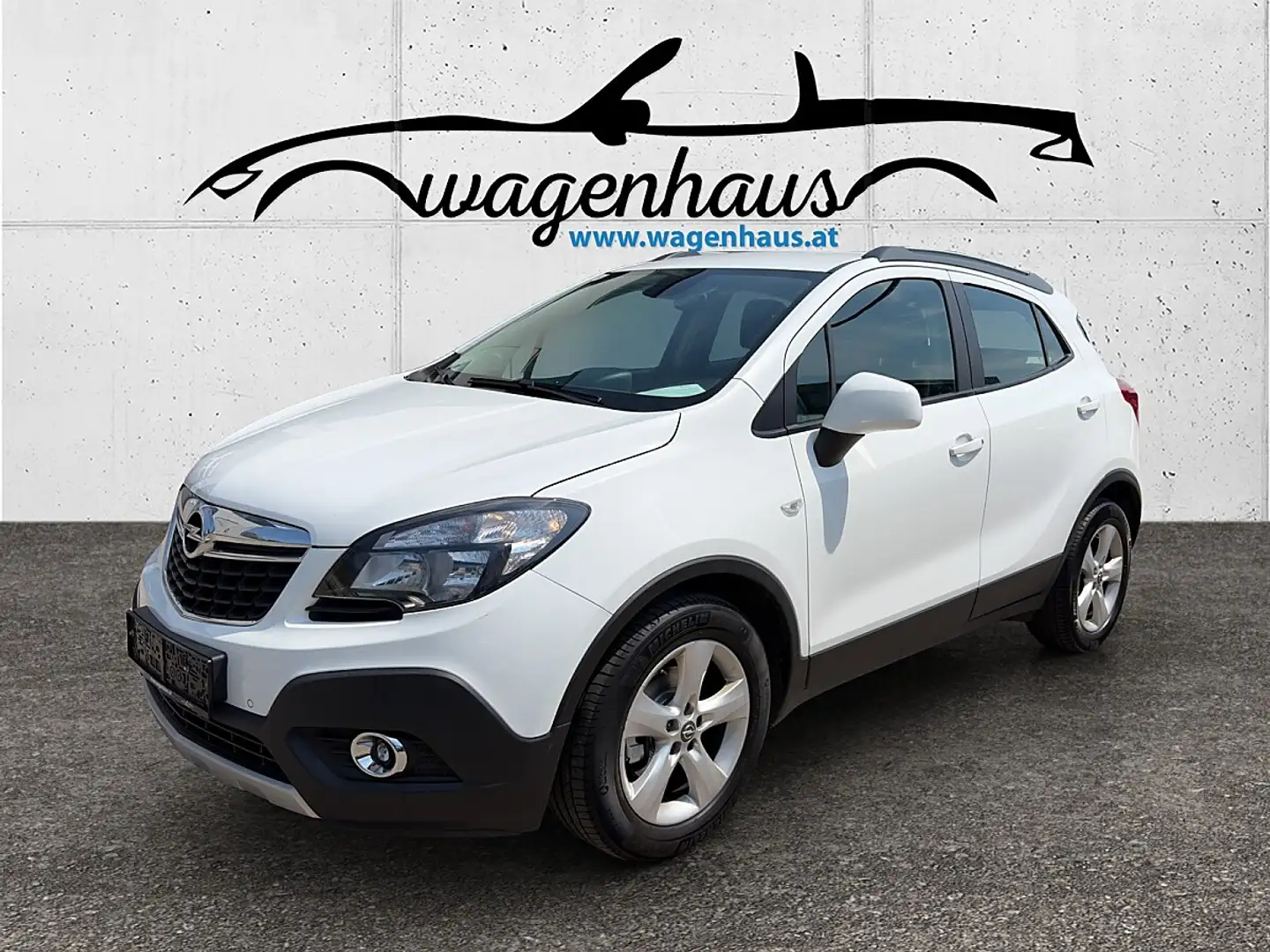 Opel Mokka 4X4 1.4 Turbo Edition, ALLRAD, AHV, Kamera, NAVI Weiß - 1