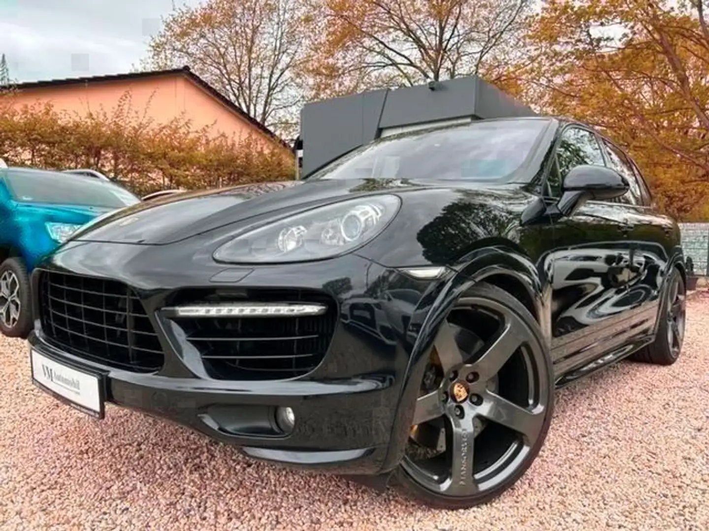 Porsche Cayenne Turbo S Pano*Burmester*Memory*Mansory Schwarz - 1