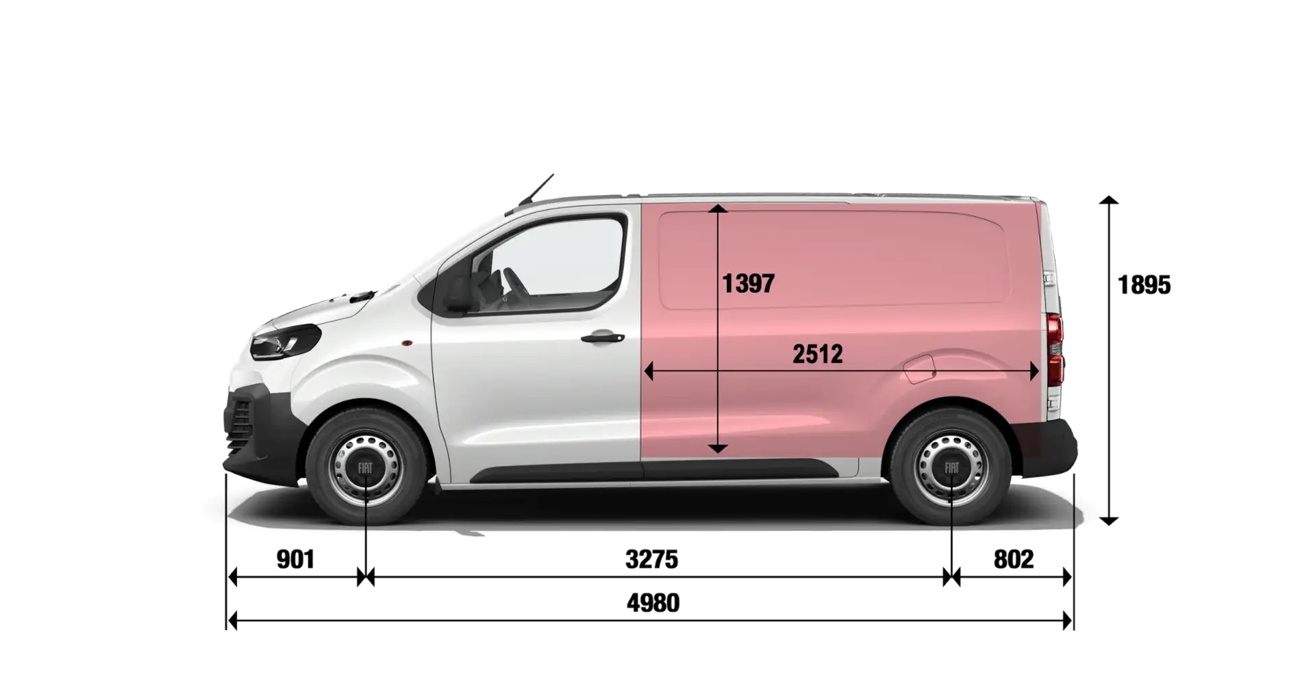 Fiat Scudo Scudo 1.5 BlueHDi 120 CV  L2H1 Furgone Lounge Bianco - 1