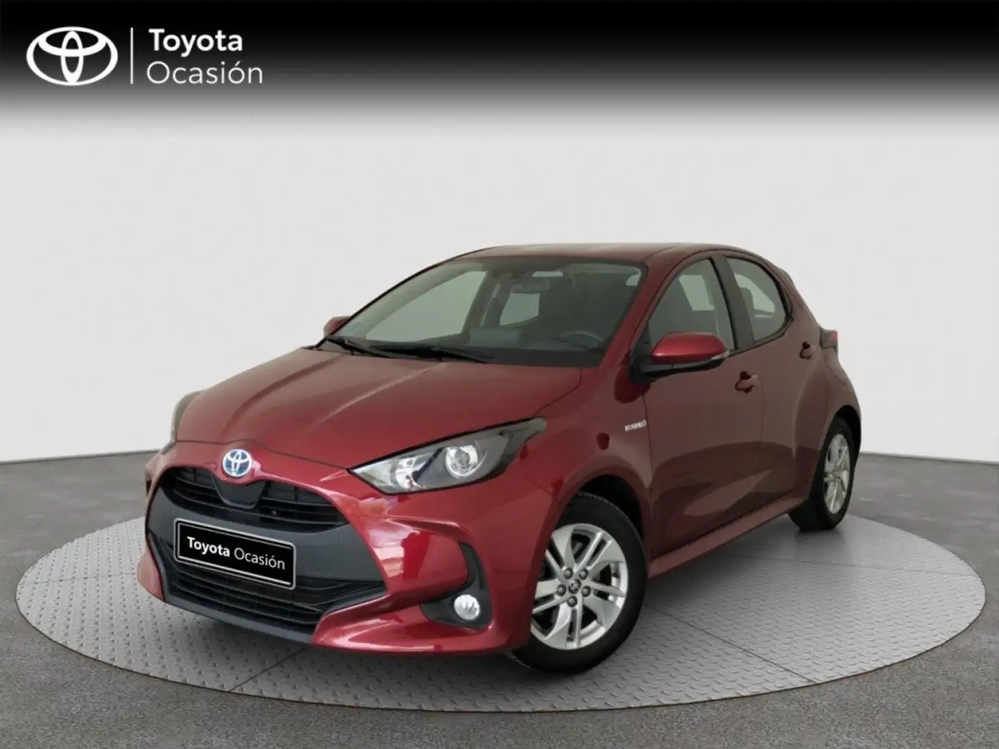 Toyota Yaris 1.5 VVT-I HYBRID ACTIVE TECH 116 5PT Rood - 1