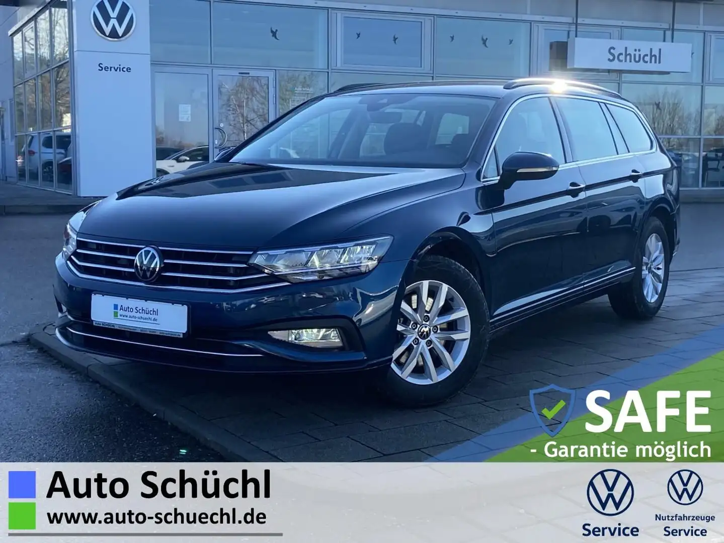 Volkswagen Passat Variant 2.0 TDI BUSINESS NAVI+LED+KAMERA+ Blau - 1