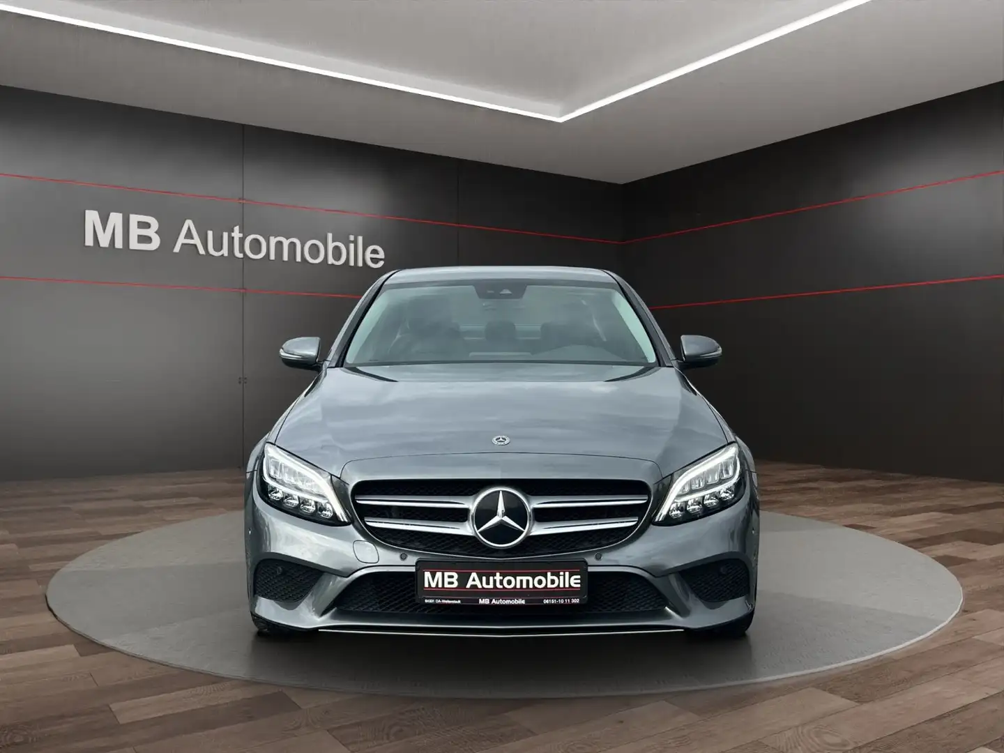 Mercedes-Benz C 300 d Business Plus/Navi/T-Leder/R-Kamera Grau - 2