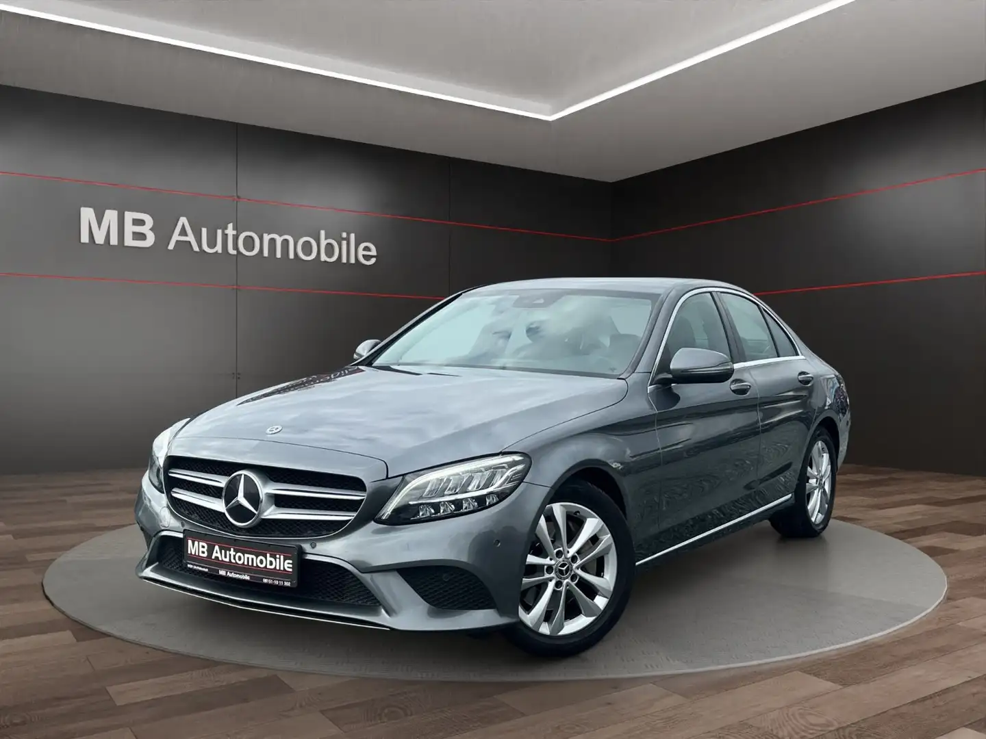 Mercedes-Benz C 300 d Business Plus/Navi/T-Leder/R-Kamera Grau - 1