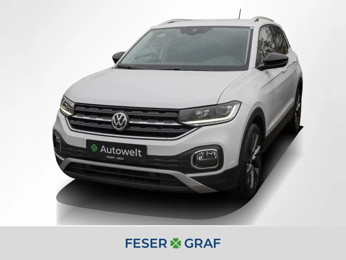 Volkswagen T-Cross 1.0 TSI 1St Edition ACC LED Navi Sitzh. Weiß - 1