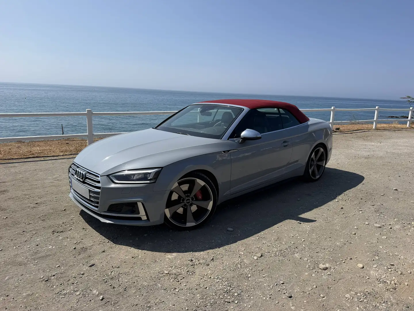 Audi S5 S5 Cabrio 3.0 TFSI quattro Tiptronic Gris - 1