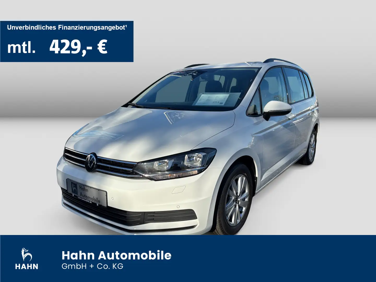 Volkswagen Touran 1.5TSI Comfortline AHK PDC Sitzheizung Weiß - 1