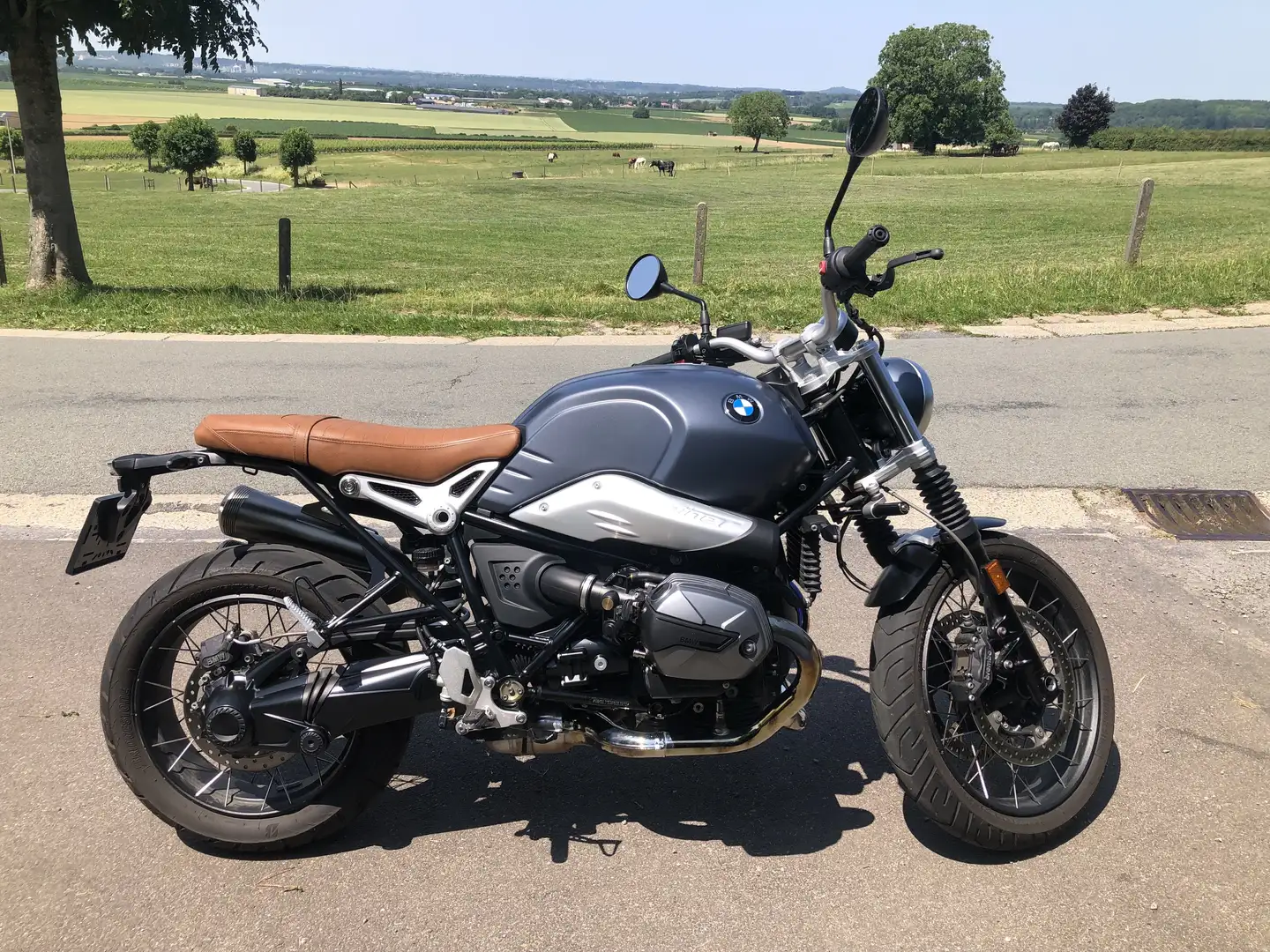 BMW R nineT RnineT Scrambler 1200 Blauw - 2