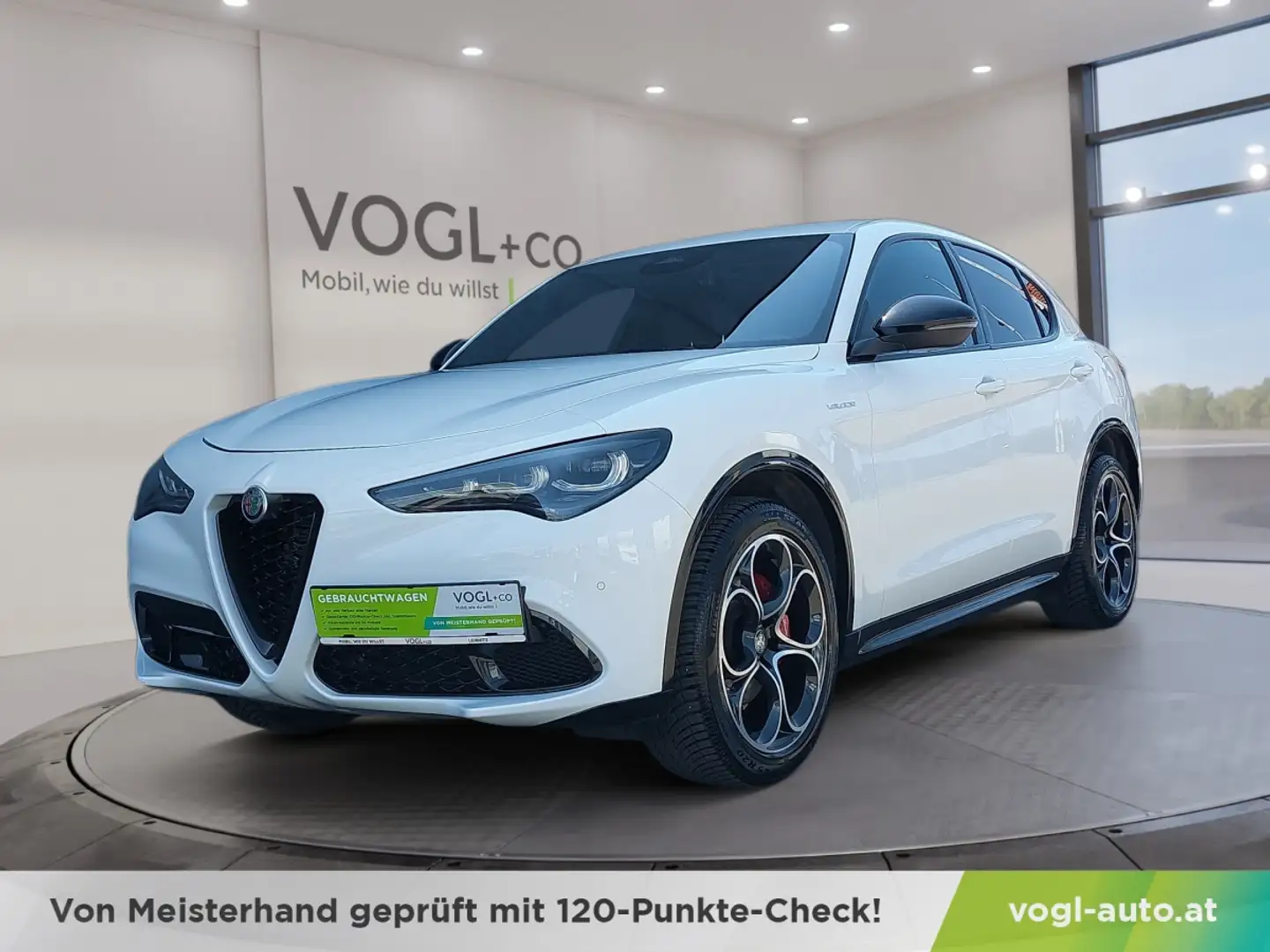 Alfa Romeo Stelvio Veloce 2.2 16V 210 AT8 Q4 Weiß - 1