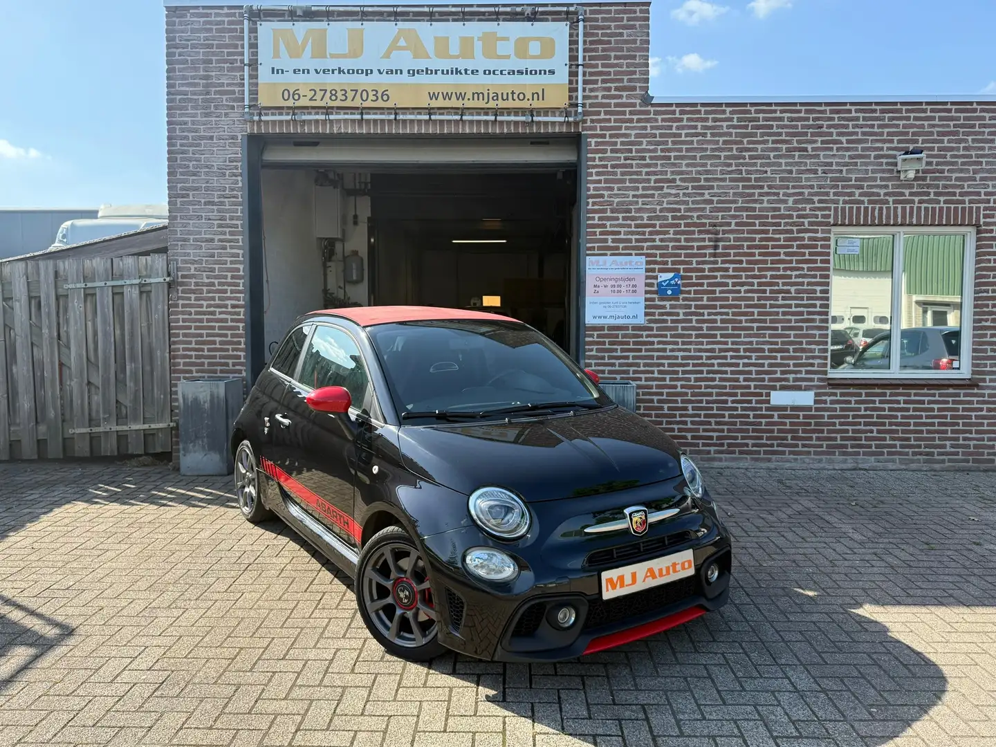 Fiat 500C Abarth 1.4 T-Jet 595 70th Anniversary Negru - 1