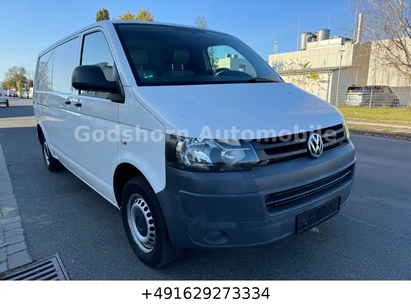 Volkswagen T5 Transporter Kasten-Kombi Lang/1 Hand/Klima Bianco - 2