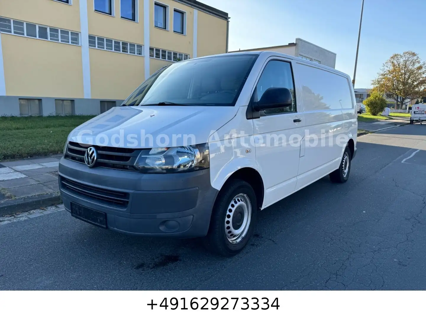 Volkswagen T5 Transporter Kasten-Kombi Lang/1 Hand/Klima Bianco - 1