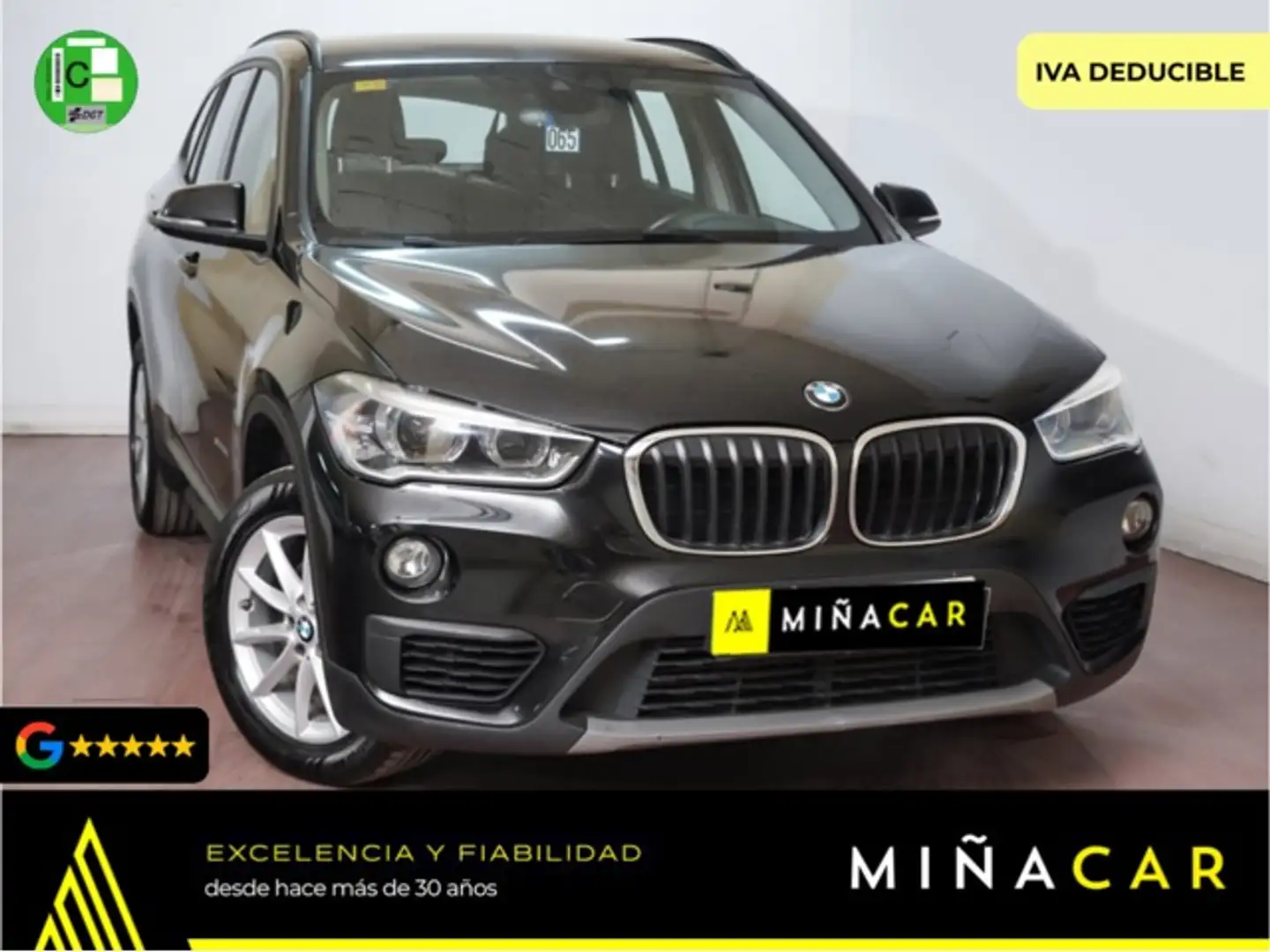 BMW X1 sDrive 16d Negro - 1