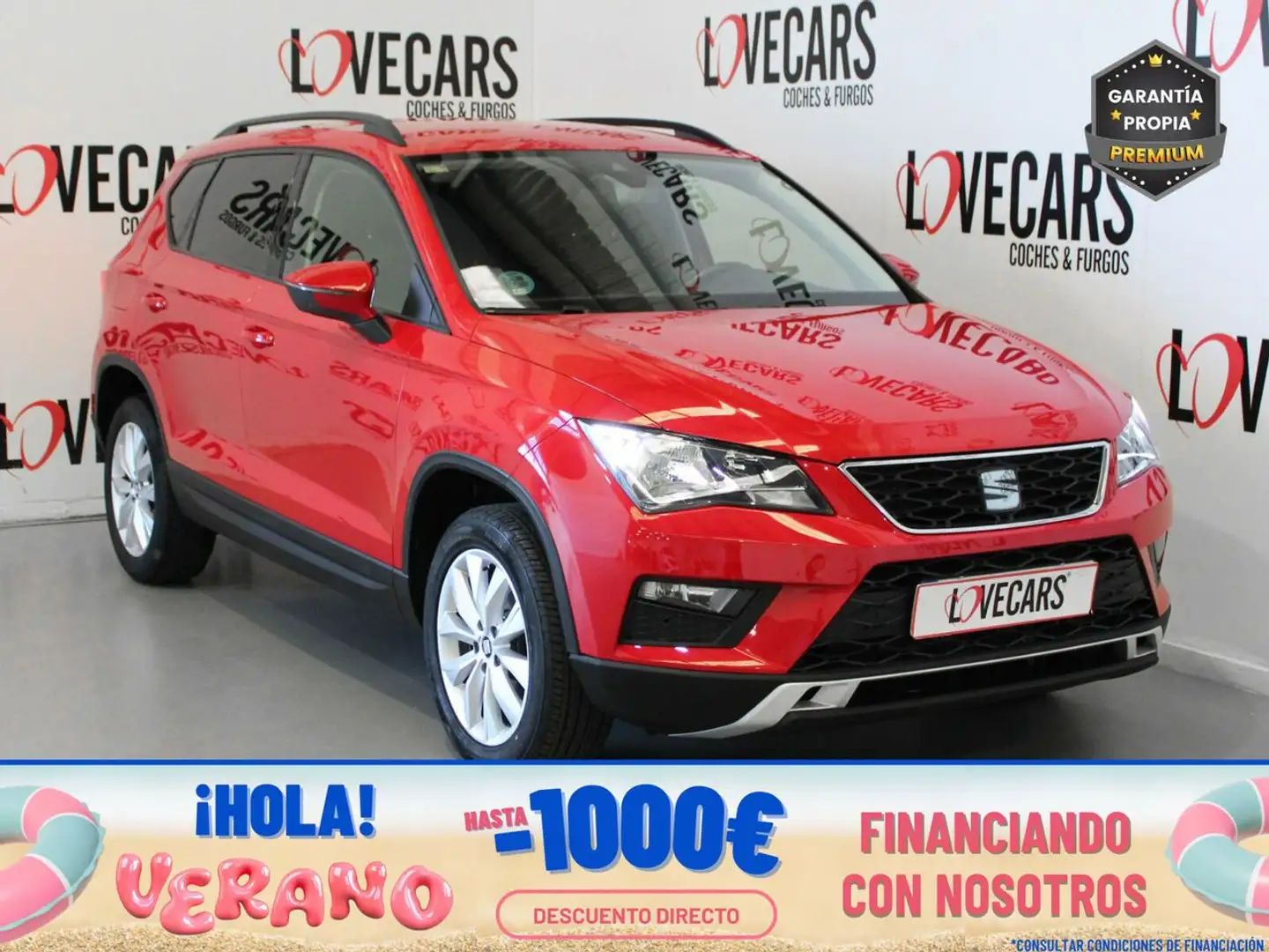 SEAT Ateca 1.6 TDI 85kW St&Sp Style Go Rojo - 1