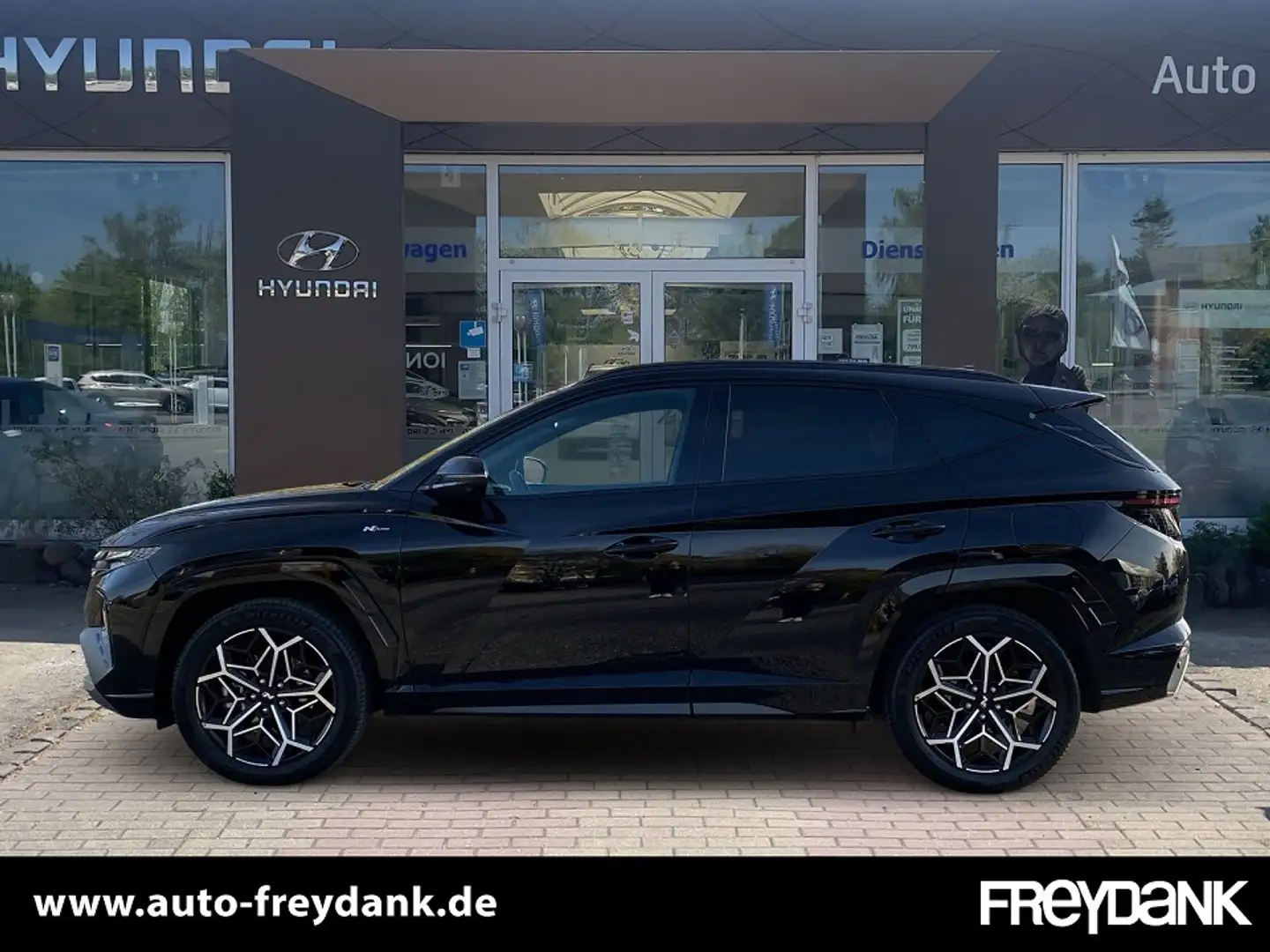 Hyundai TUCSON Plug-in-Hybrid 265PS 4WD N LINE-Paket MJ22 ECS, As Zwart - 2