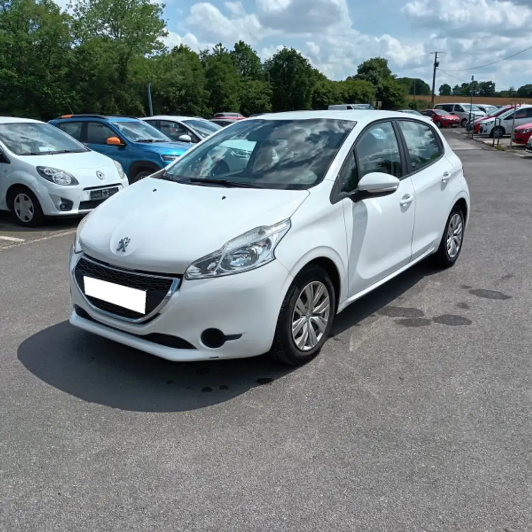 Peugeot 208 1.4 HDI FAP ACTIVE 5P Blanc - 1