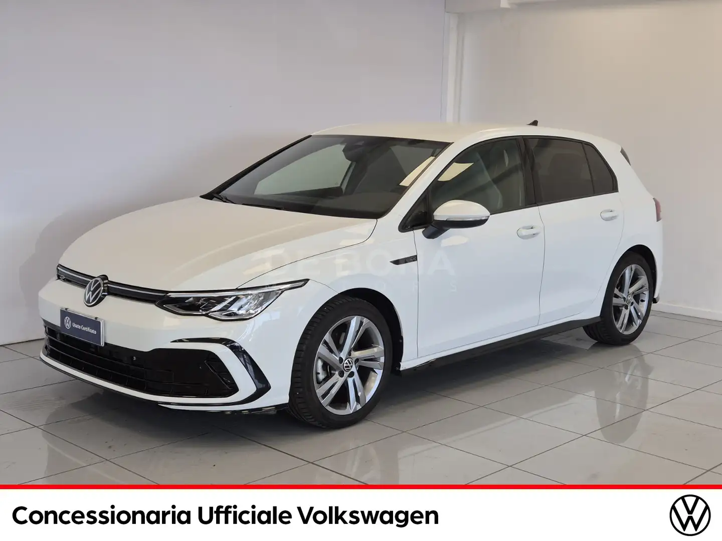 Volkswagen Golf 1.5 etsi evo r-line 130cv dsg Wit - 1