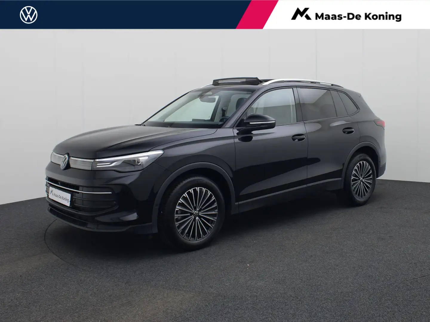 Volkswagen Tiguan 1.5eTSI/130PK Life DSG · Panoramadak · Trekhaak · Zwart - 1
