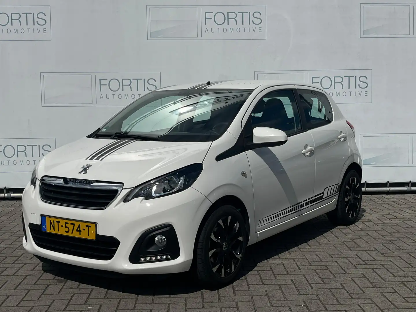 Peugeot 108 1.0 e-VTi Active NL AUTO | AIRCO | LICHT METALEN V Wit - 1