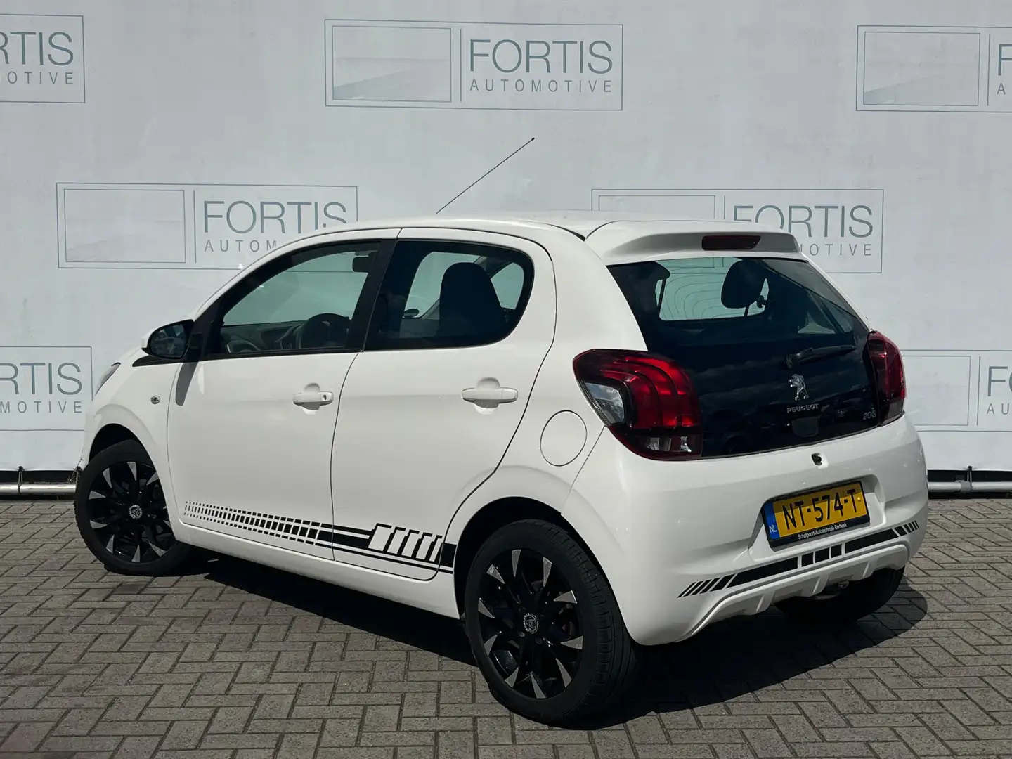 Peugeot 108 1.0 e-VTi Active AIRCO | LICHT METALEN VELGEN Wit - 2