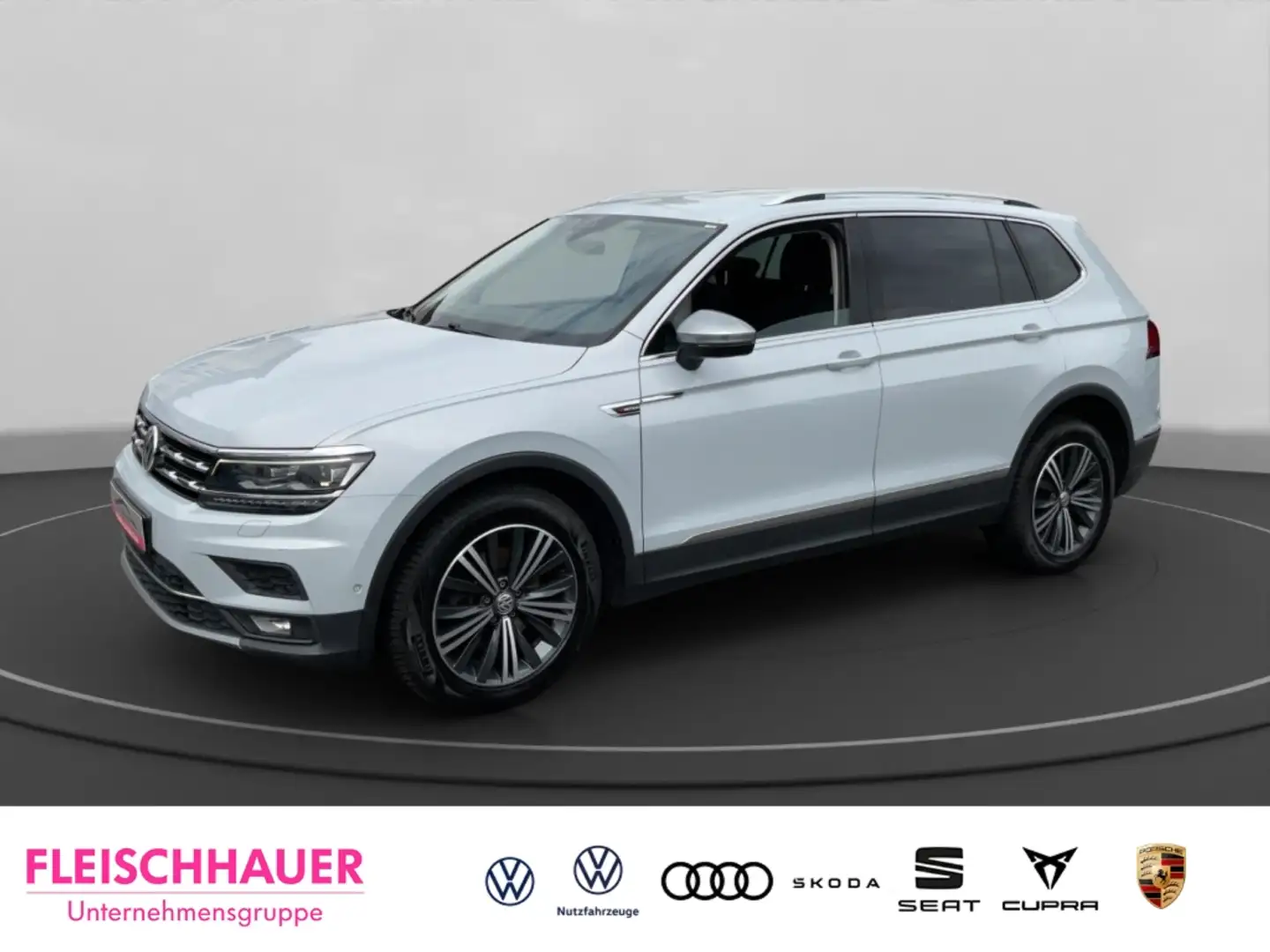 Volkswagen Tiguan Allspace Highline 4Motion 2.0 TDI HUD AHK-klappbar Navi Dig Blanco - 1