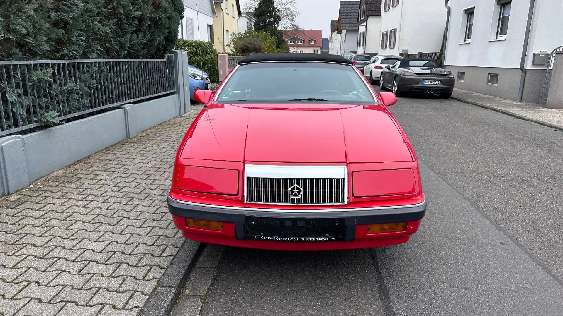 Chrysler Le Baron H-Zulassung, Garagenwagen, top Zustand Rot - 2