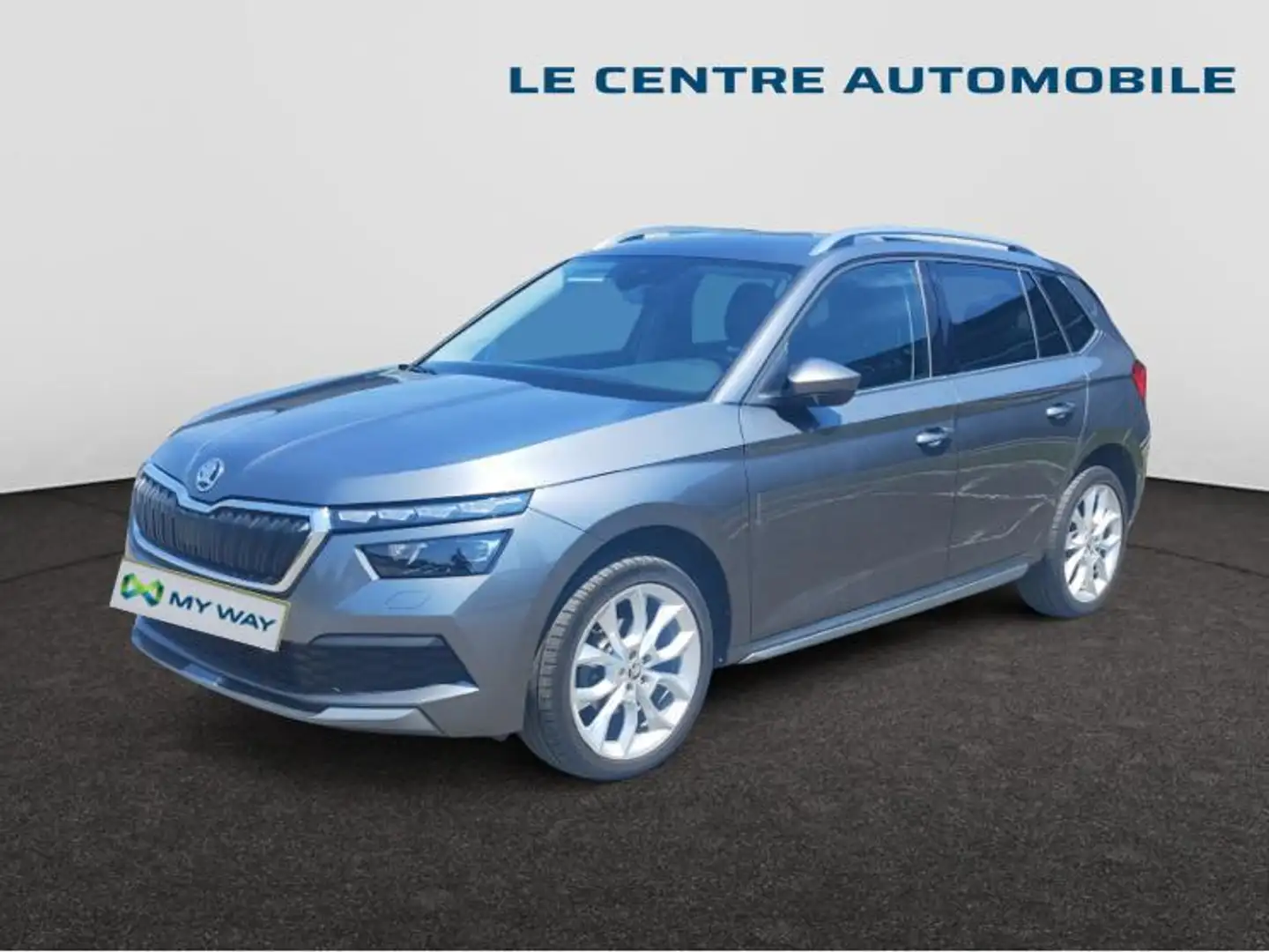 Skoda Kamiq Kamiq Clever+ 1,0 TSI 81 KW 7-speed automat. Gris - 1