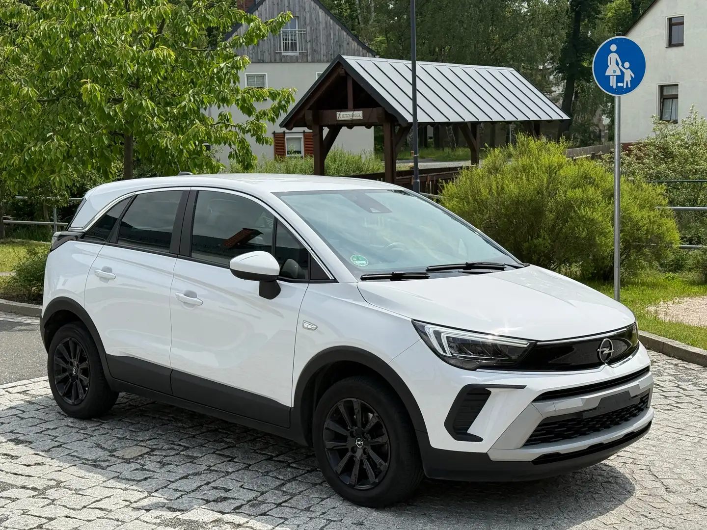 Opel Crossland X Elegance LED/Navi/Sitzh./Temp./AHK Blanc - 2