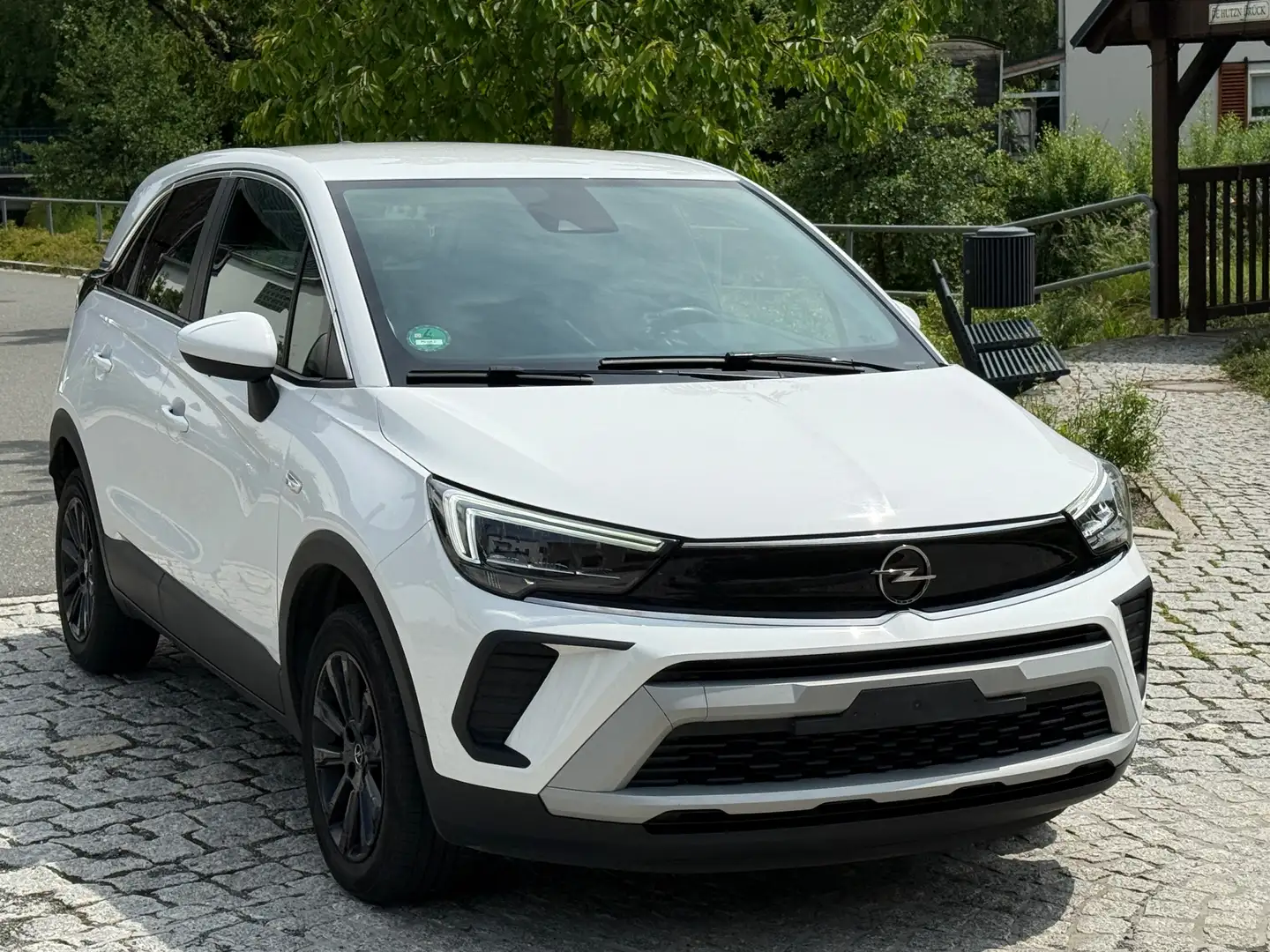 Opel Crossland X Elegance LED/Navi/Sitzh./Temp./AHK Blanc - 1