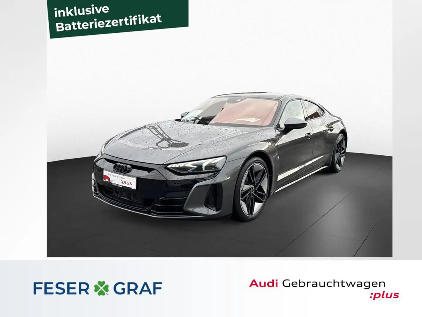 Audi e-tron GT qu. B&O+HEADUP+MATRIX+SPRTSITZ PLUS Grau - 1
