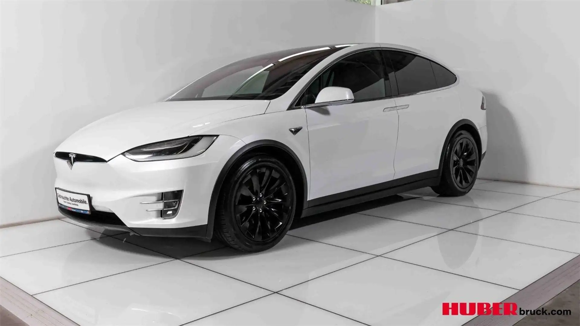 Tesla Model X 75D Blanc - 1