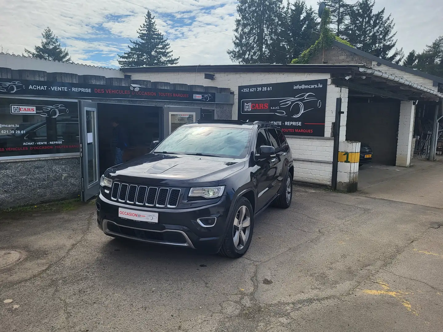 Jeep Grand Cherokee 3.0D 250CV OVERLAND PANORAMA FULL Noir - 1