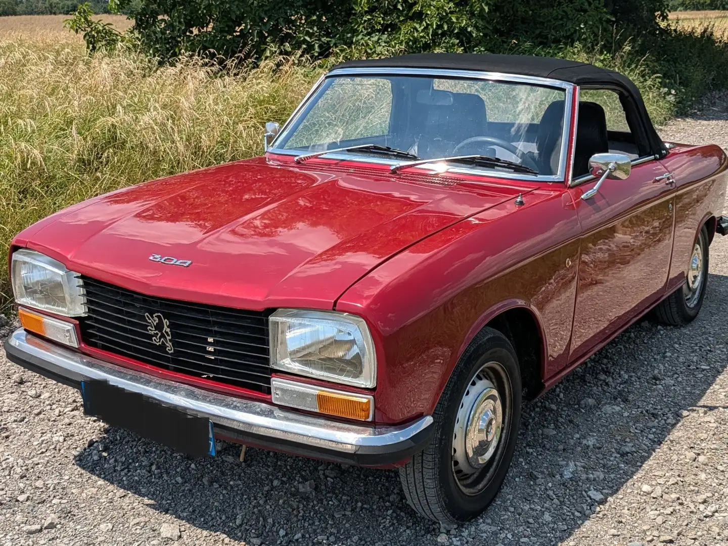 Peugeot 304 S Cabrio Piros - 1