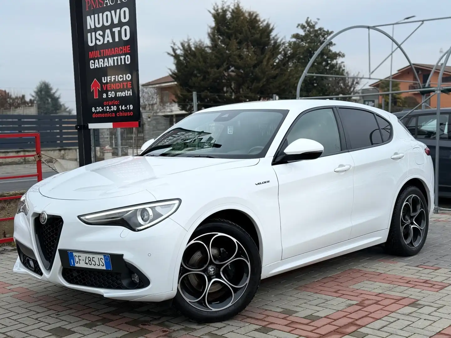 Alfa Romeo Stelvio Stelvio 2.2 Turbodiesel 210 CV AT8 Q4 Veloce Bianco - 2