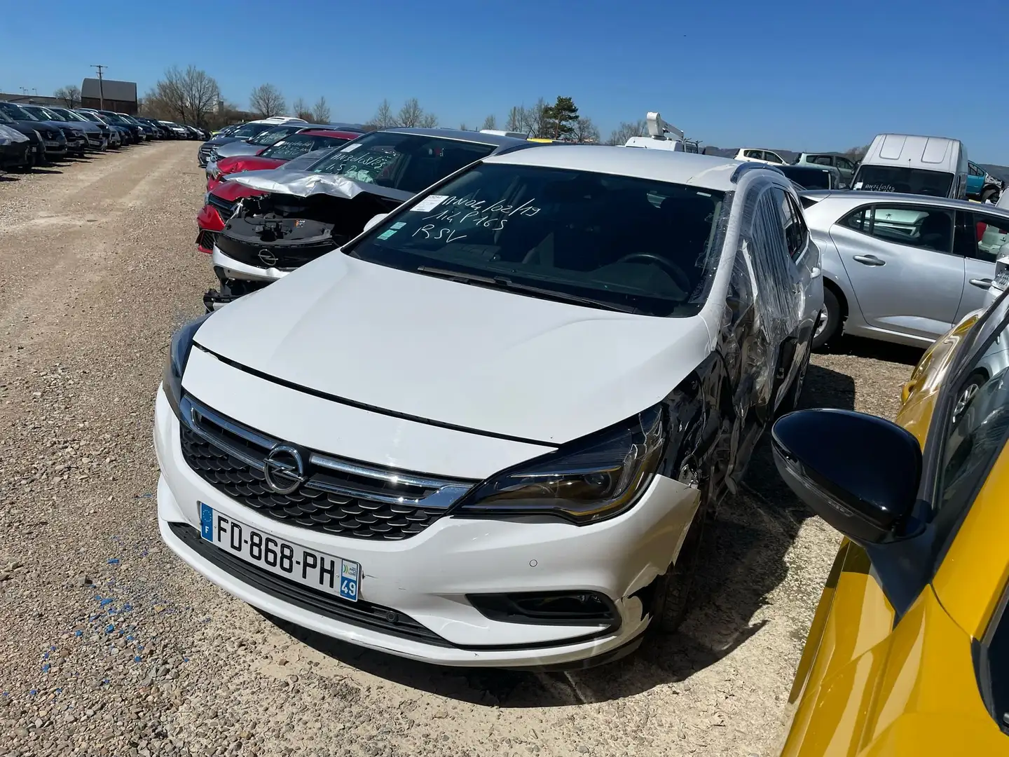 Opel Astra K 1.4i Sport Tourer 150 Innovation / FD868 Blanc - 2