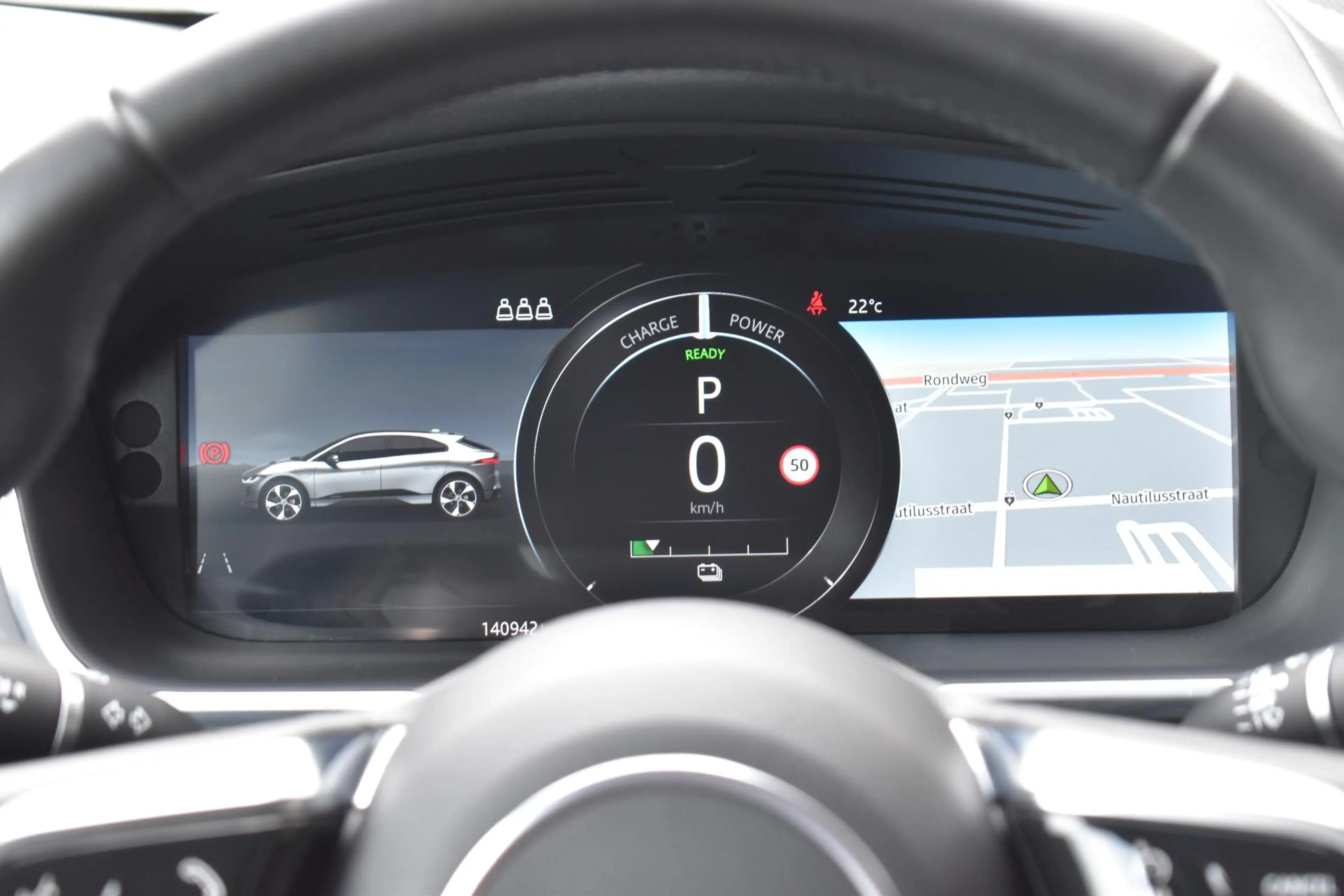 Jaguar I-Pace EV400 90KWH ECC LEDER NAVI CRUISE — photo 22