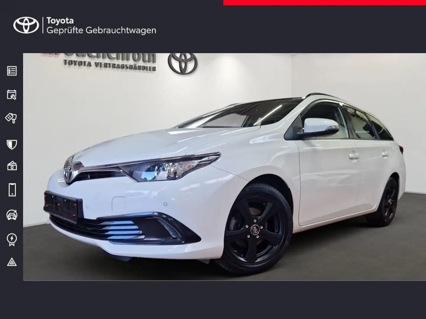 Toyota Auris Cool +Allwetterräder+AHK Wit - 1
